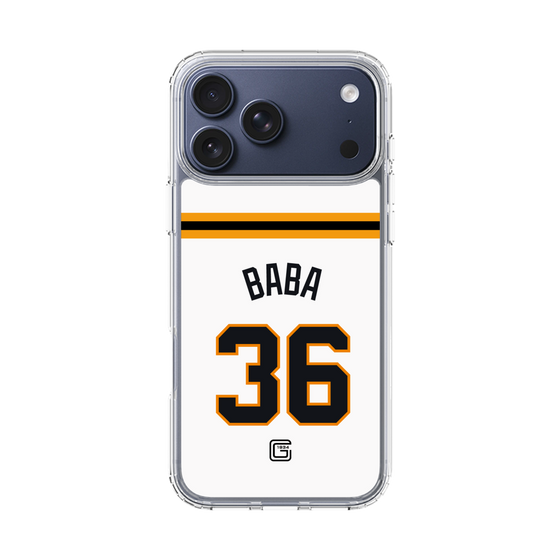 スリムプロテクションケース［ 読売ジャイアンツ - #36 BABA - ホーム ］