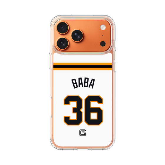 スリムプロテクションケース［ 読売ジャイアンツ - #36 BABA - ホーム ］