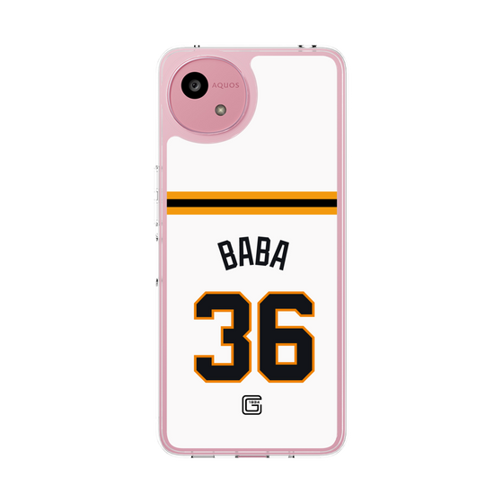スリムプロテクションケース［ 読売ジャイアンツ - #36 BABA - ホーム ］