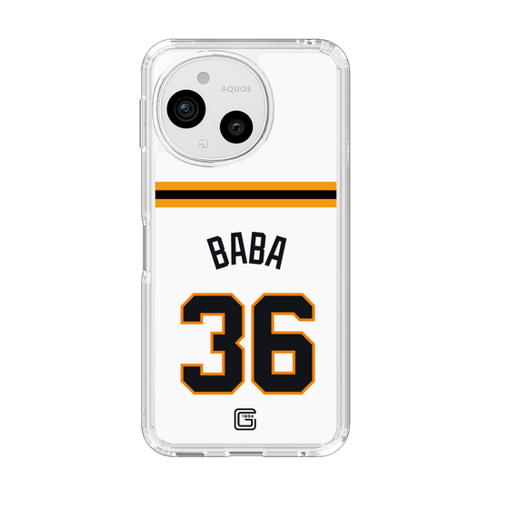 スリムプロテクションケース［ 読売ジャイアンツ - #36 BABA - ホーム ］