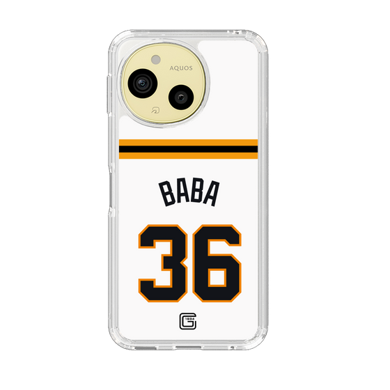 スリムプロテクションケース［ 読売ジャイアンツ - #36 BABA - ホーム ］