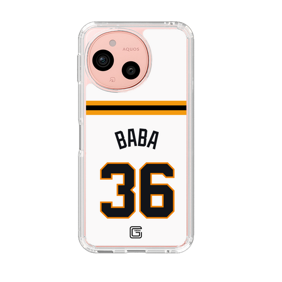 スリムプロテクションケース［ 読売ジャイアンツ - #36 BABA - ホーム ］