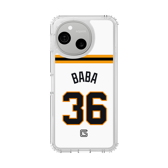 スリムプロテクションケース［ 読売ジャイアンツ - #36 BABA - ホーム ］