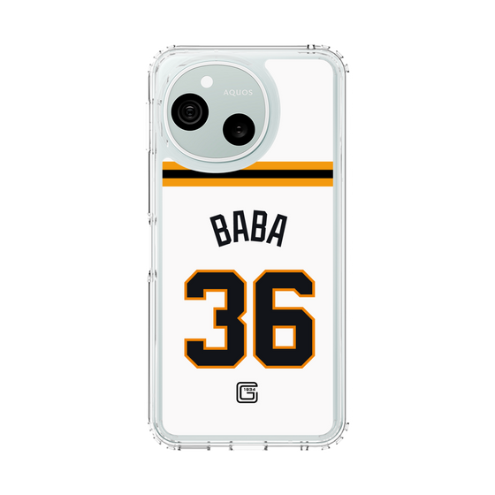 スリムプロテクションケース［ 読売ジャイアンツ - #36 BABA - ホーム ］
