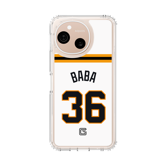 スリムプロテクションケース［ 読売ジャイアンツ - #36 BABA - ホーム ］