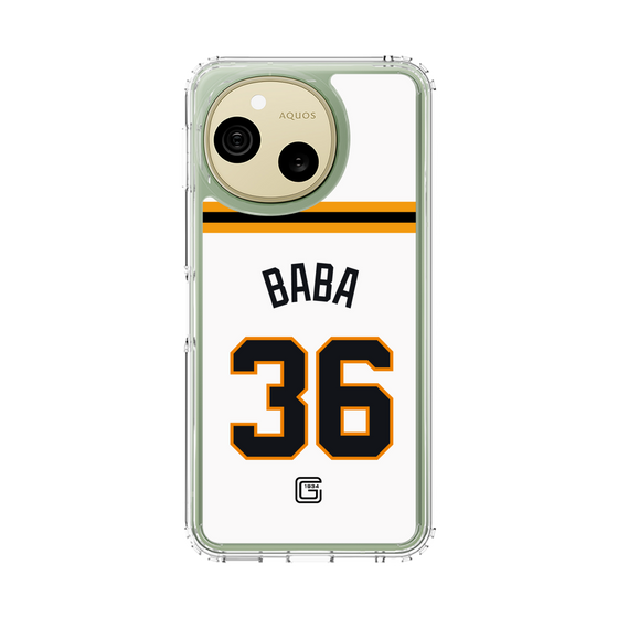 スリムプロテクションケース［ 読売ジャイアンツ - #36 BABA - ホーム ］