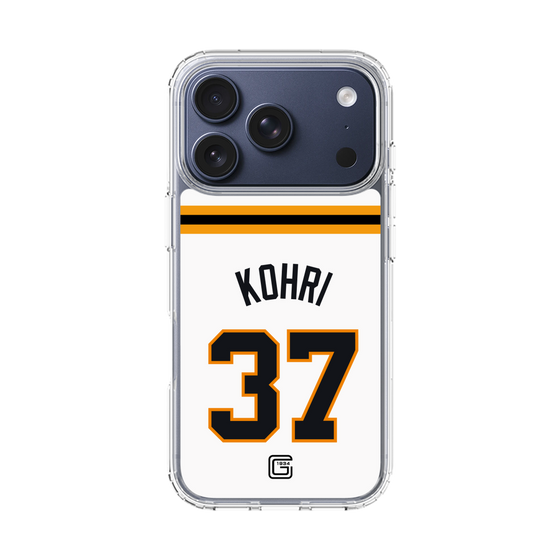 スリムプロテクションケース［ 読売ジャイアンツ - #37 KOHRI - ホーム ］