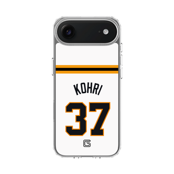 スリムプロテクションケース［ 読売ジャイアンツ - #37 KOHRI - ホーム ］