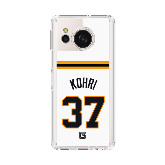スリムプロテクションケース［ 読売ジャイアンツ - #37 KOHRI - ホーム ］