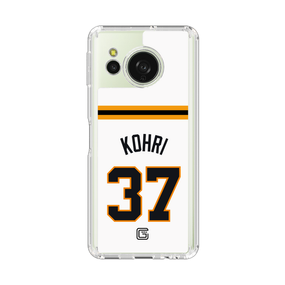 スリムプロテクションケース［ 読売ジャイアンツ - #37 KOHRI - ホーム ］