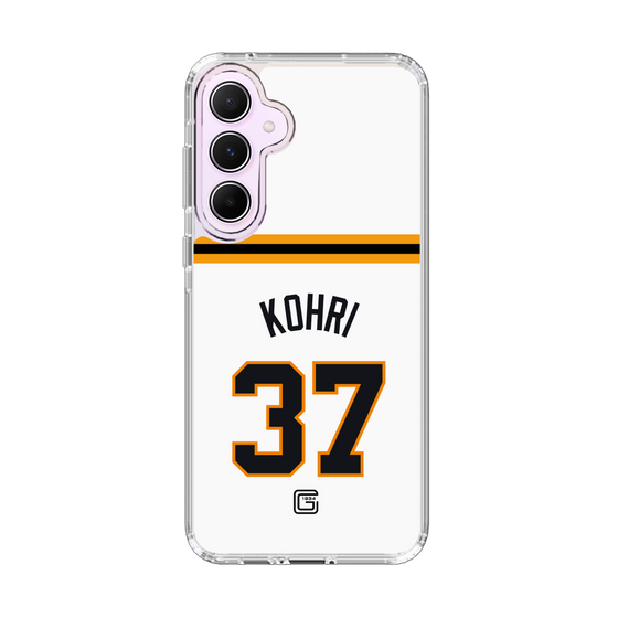 スリムプロテクションケース［ 読売ジャイアンツ - #37 KOHRI - ホーム ］