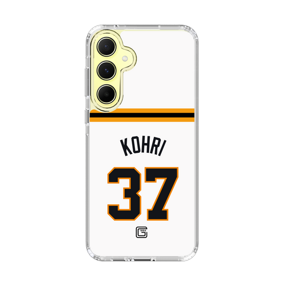 スリムプロテクションケース［ 読売ジャイアンツ - #37 KOHRI - ホーム ］