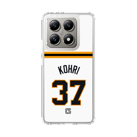 スリムプロテクションケース［ 読売ジャイアンツ - #37 KOHRI - ホーム ］