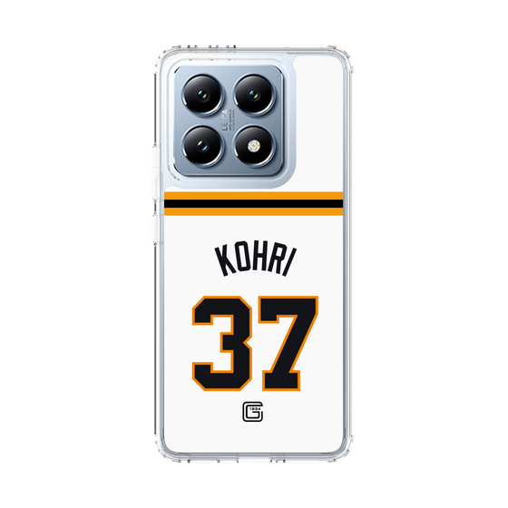 スリムプロテクションケース［ 読売ジャイアンツ - #37 KOHRI - ホーム ］