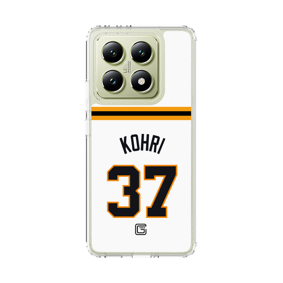 スリムプロテクションケース［ 読売ジャイアンツ - #37 KOHRI - ホーム ］