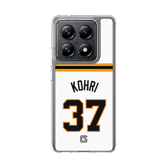 スリムプロテクションケース［ 読売ジャイアンツ - #37 KOHRI - ホーム ］