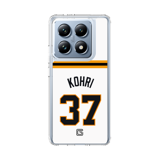スリムプロテクションケース［ 読売ジャイアンツ - #37 KOHRI - ホーム ］