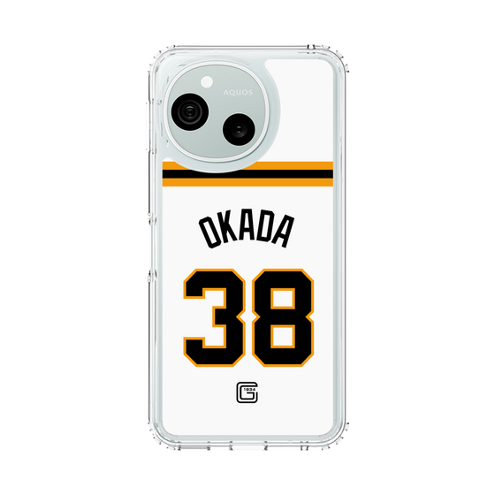 スリムプロテクションケース［ 読売ジャイアンツ - #38 OKADA - ホーム ］