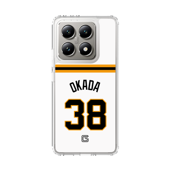 スリムプロテクションケース［ 読売ジャイアンツ - #38 OKADA - ホーム ］