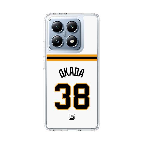 スリムプロテクションケース［ 読売ジャイアンツ - #38 OKADA - ホーム ］