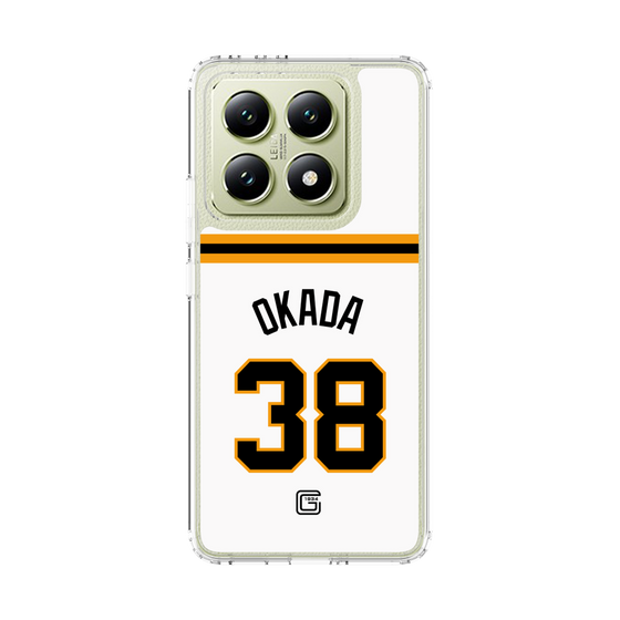 スリムプロテクションケース［ 読売ジャイアンツ - #38 OKADA - ホーム ］