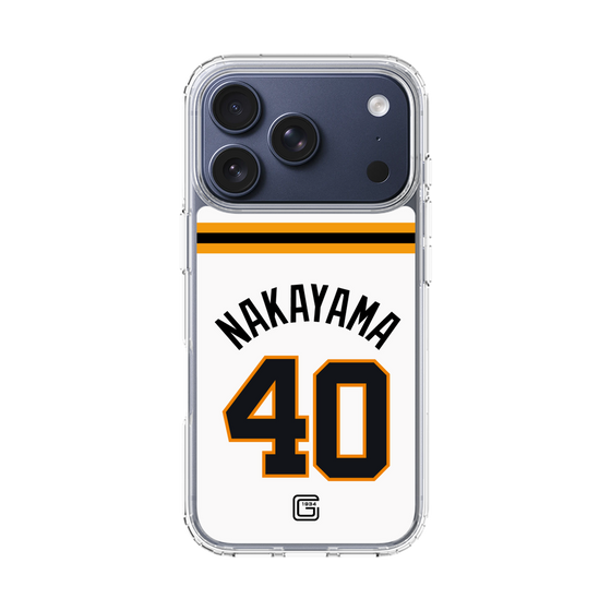スリムプロテクションケース［ 読売ジャイアンツ - #40 NAKAYAMA - ホーム ］