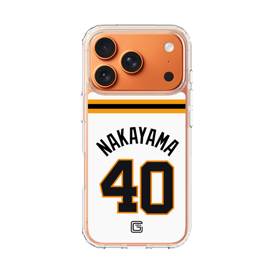 スリムプロテクションケース［ 読売ジャイアンツ - #40 NAKAYAMA - ホーム ］