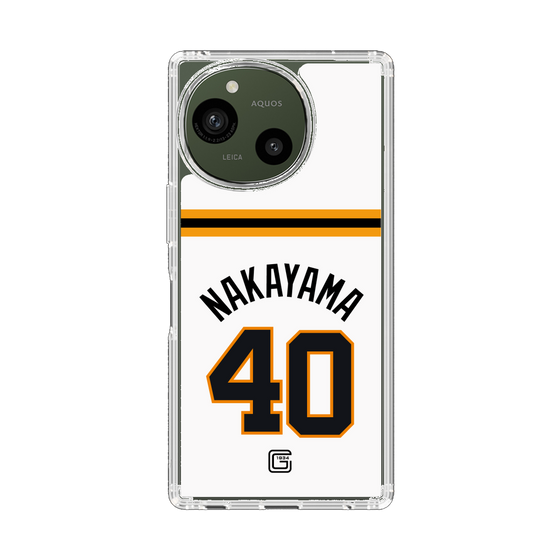 スリムプロテクションケース［ 読売ジャイアンツ - #40 NAKAYAMA - ホーム ］
