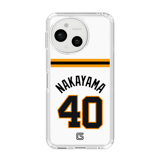 スリムプロテクションケース［ 読売ジャイアンツ - #40 NAKAYAMA - ホーム ］