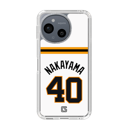 スリムプロテクションケース［ 読売ジャイアンツ - #40 NAKAYAMA - ホーム ］