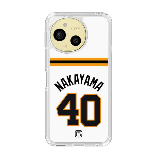 スリムプロテクションケース［ 読売ジャイアンツ - #40 NAKAYAMA - ホーム ］