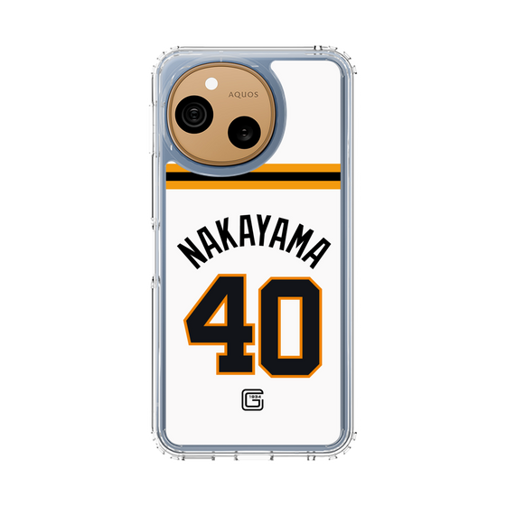 スリムプロテクションケース［ 読売ジャイアンツ - #40 NAKAYAMA - ホーム ］