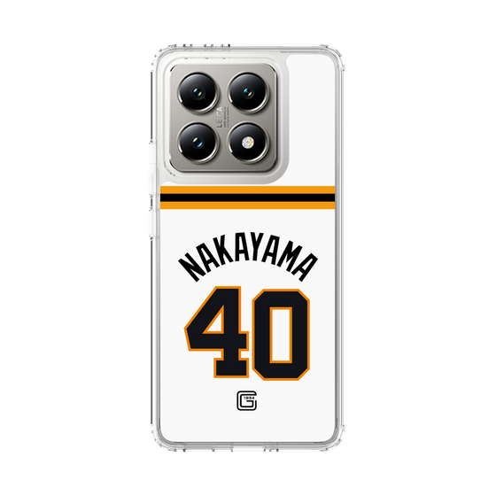 スリムプロテクションケース［ 読売ジャイアンツ - #40 NAKAYAMA - ホーム ］