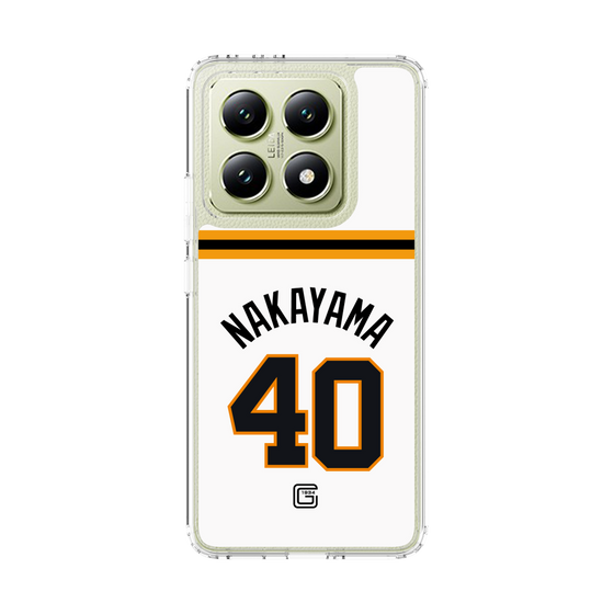 スリムプロテクションケース［ 読売ジャイアンツ - #40 NAKAYAMA - ホーム ］