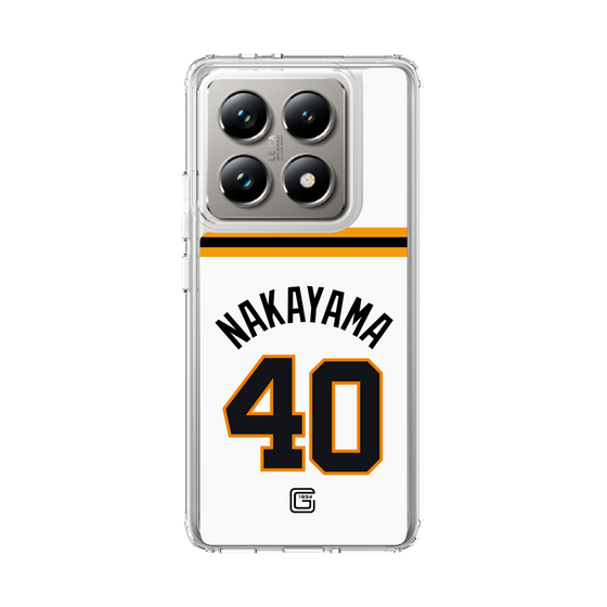 スリムプロテクションケース［ 読売ジャイアンツ - #40 NAKAYAMA - ホーム ］
