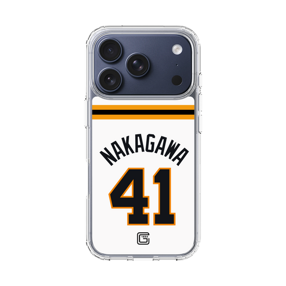 スリムプロテクションケース［ 読売ジャイアンツ - #41 NAKAGAWA - ホーム ］