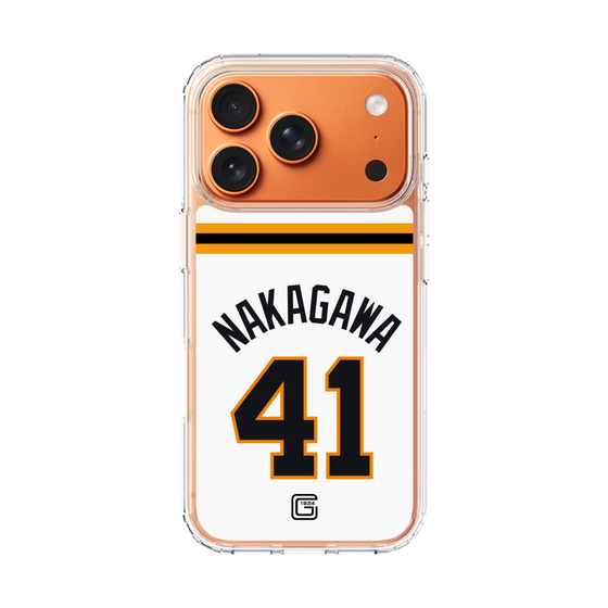 スリムプロテクションケース［ 読売ジャイアンツ - #41 NAKAGAWA - ホーム ］