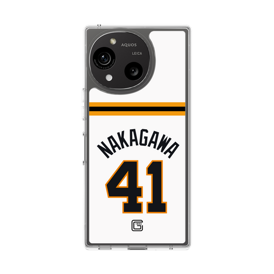 スリムプロテクションケース［ 読売ジャイアンツ - #41 NAKAGAWA - ホーム ］