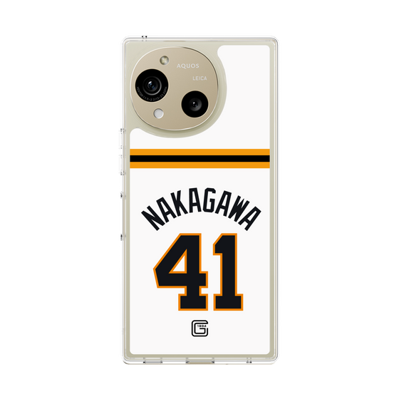 スリムプロテクションケース［ 読売ジャイアンツ - #41 NAKAGAWA - ホーム ］