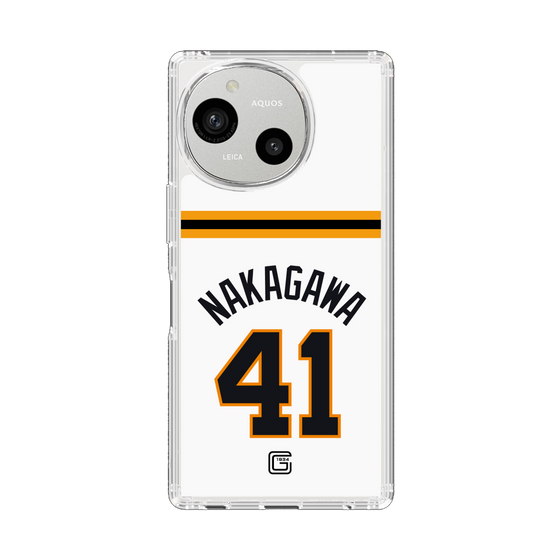 スリムプロテクションケース［ 読売ジャイアンツ - #41 NAKAGAWA - ホーム ］