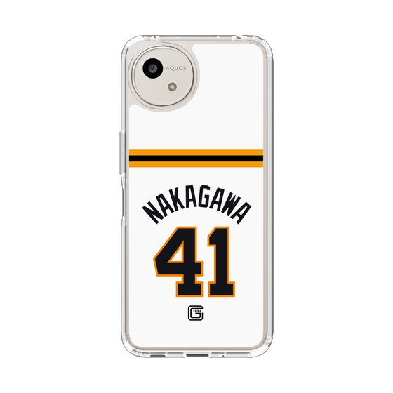 スリムプロテクションケース［ 読売ジャイアンツ - #41 NAKAGAWA - ホーム ］