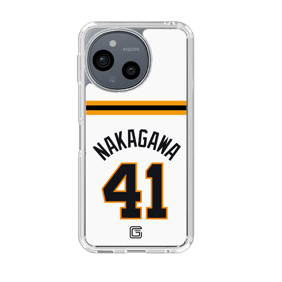 スリムプロテクションケース［ 読売ジャイアンツ - #41 NAKAGAWA - ホーム ］