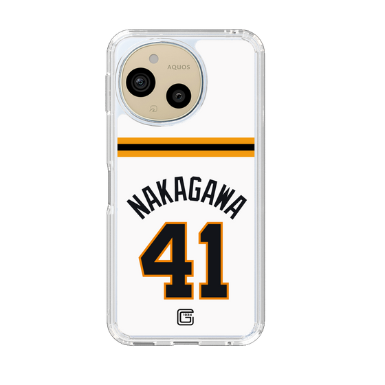 スリムプロテクションケース［ 読売ジャイアンツ - #41 NAKAGAWA - ホーム ］