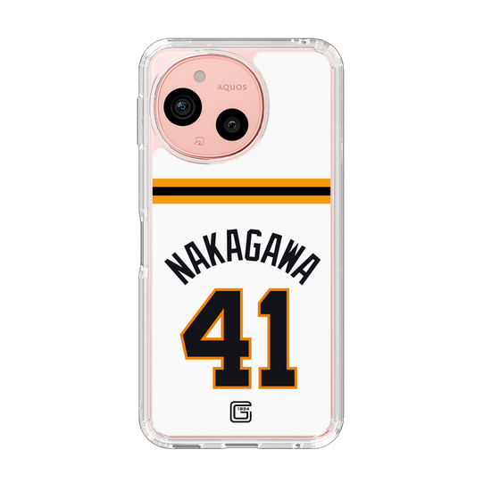 スリムプロテクションケース［ 読売ジャイアンツ - #41 NAKAGAWA - ホーム ］