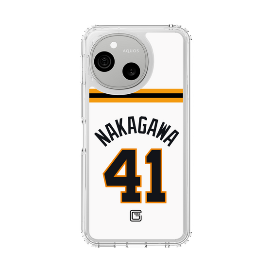 スリムプロテクションケース［ 読売ジャイアンツ - #41 NAKAGAWA - ホーム ］