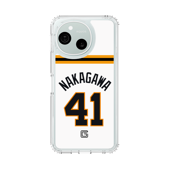 スリムプロテクションケース［ 読売ジャイアンツ - #41 NAKAGAWA - ホーム ］