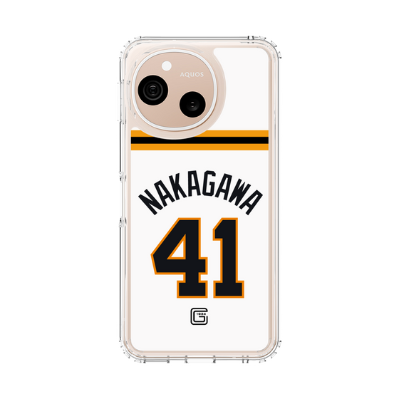 スリムプロテクションケース［ 読売ジャイアンツ - #41 NAKAGAWA - ホーム ］