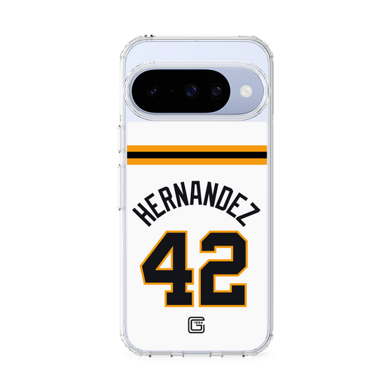スリムプロテクションケース［ 読売ジャイアンツ - #42 HERNANDEZ - ホーム ］
