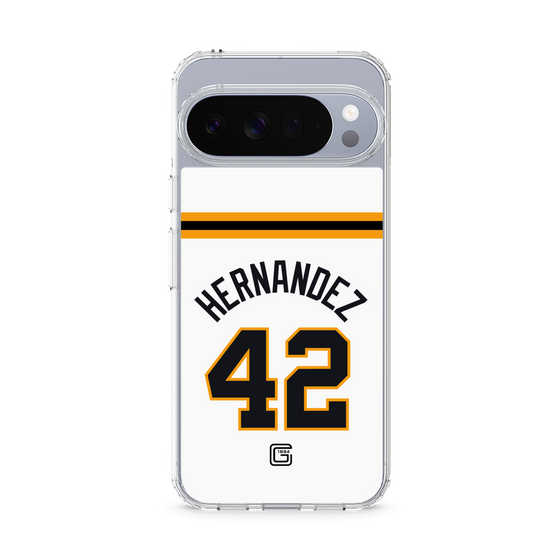 スリムプロテクションケース［ 読売ジャイアンツ - #42 HERNANDEZ - ホーム ］