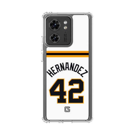 スリムプロテクションケース［ 読売ジャイアンツ - #42 HERNANDEZ - ホーム ］